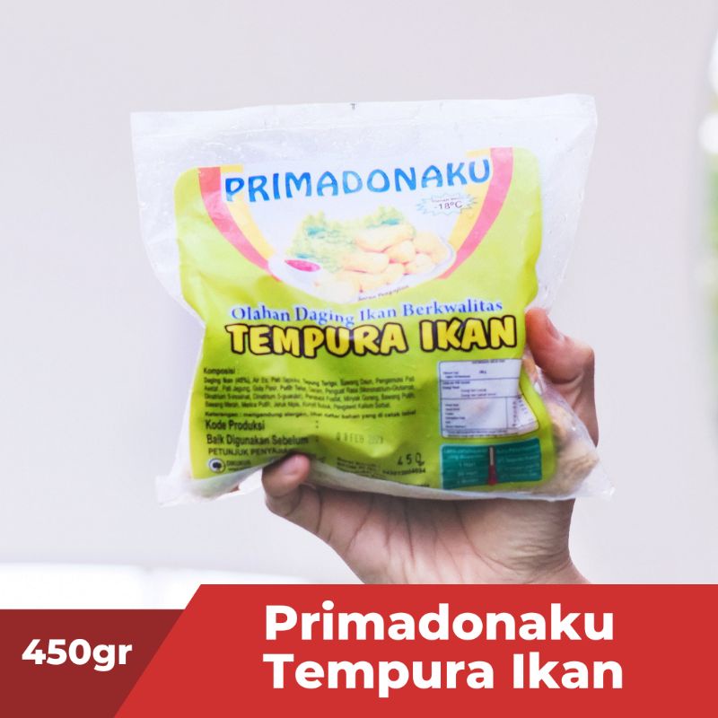 Jual Tempura Ikan Primadonaku [450g] Shopee Indonesia