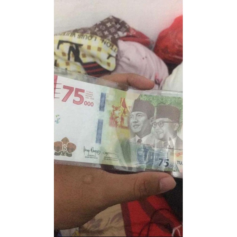 Jual Uang 75ribu 75 Tahun Indonesia | Shopee Indonesia