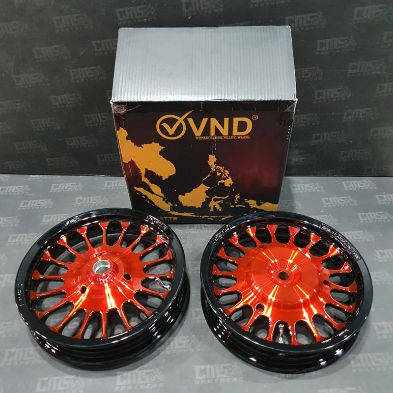 Jual Velg Velek Racing VND Roulette Ring 12 Honda New Scoopy 2020 Hitam ...