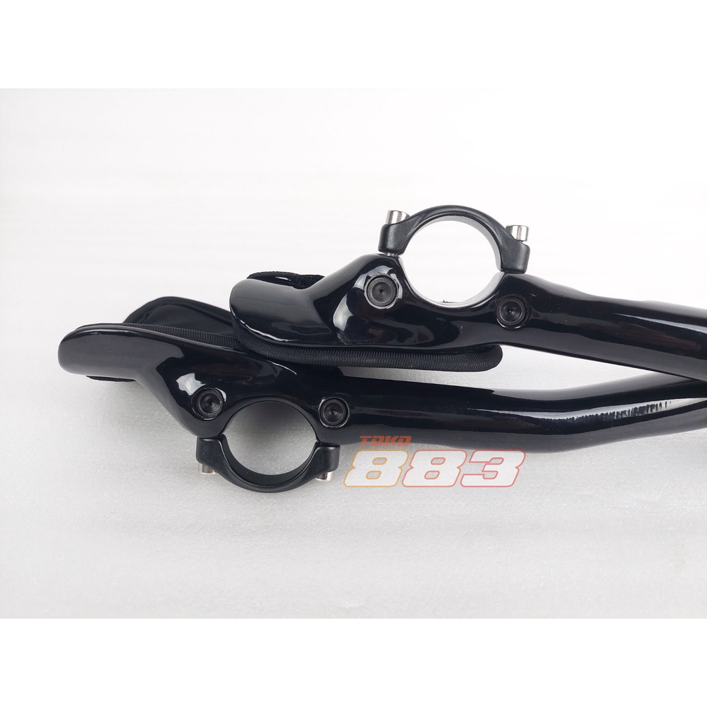 Jual TT BAR Arm Rest 31.8mm Carbon Fiber Road Bike Aero Bar Rest ...