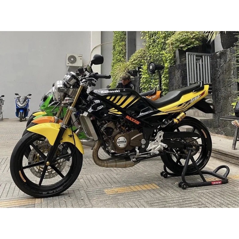 Jual stiker ninja ss 2013 kuning / striping ninja ss 2013 kuning ...