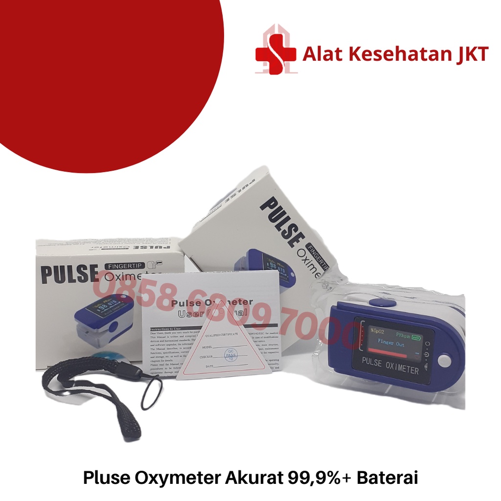 Jual PULSE OXYMETER oksigen alat saturasi okesigen | Shopee Indonesia