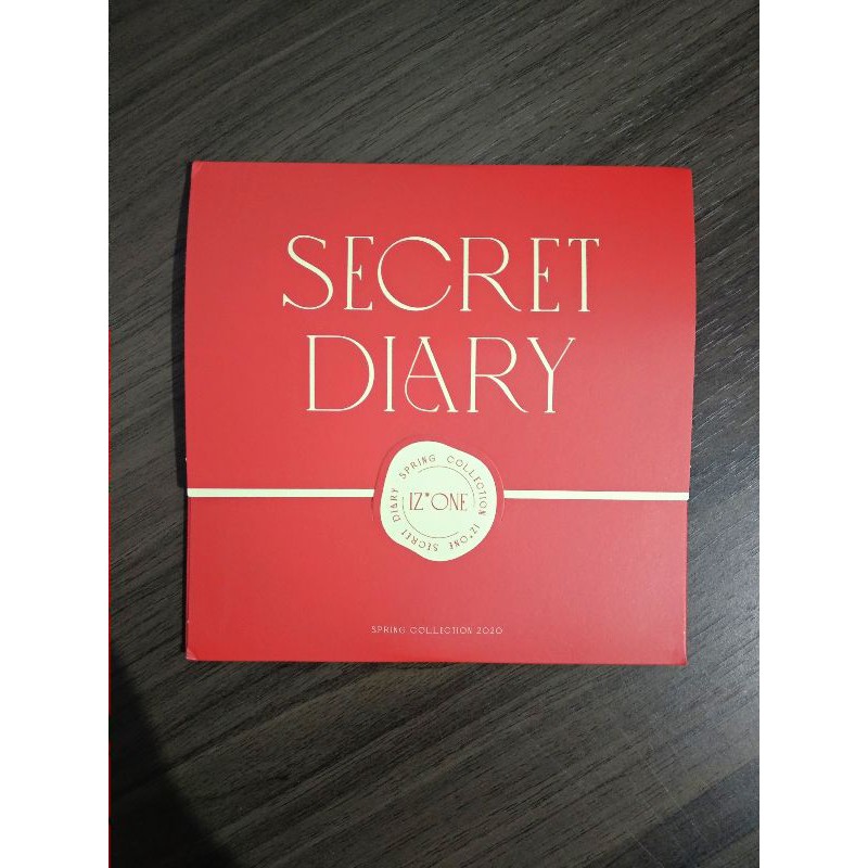 Jual IZ*ONE IZONE DVD Spring Collection Secret Diary ( Photobook ...