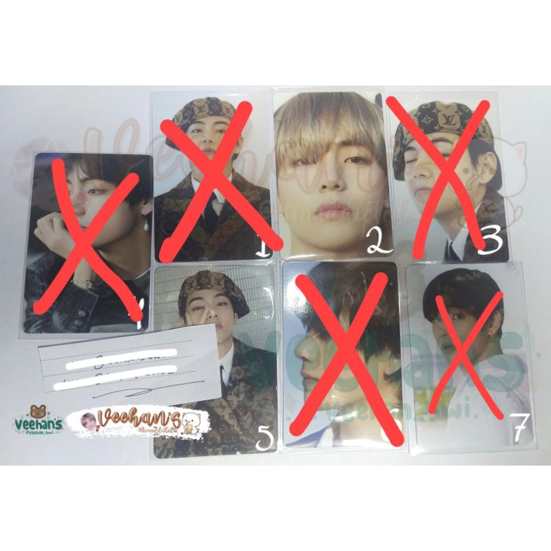 Jual Photocard Dicon 101 Bts Rm Jin Suga J Hope Jimin V Jungkook Official Shopee Indonesia 9365