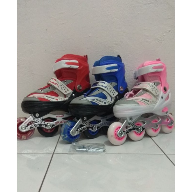 Jual Sepatu Roda Power Super & Spin Roda Depan berlampu | Shopee Indonesia