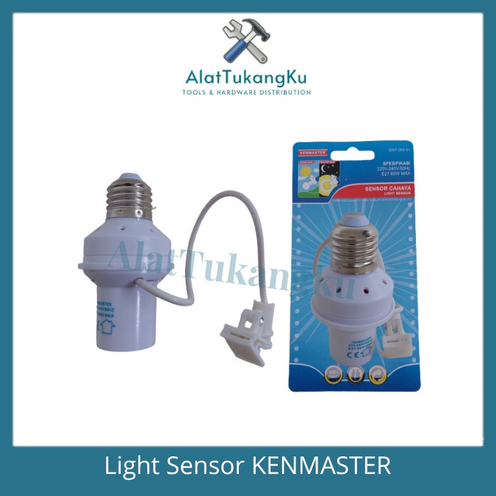 Jual Sensor Cahaya KENMASTER Fitting Lampu Sensor / Light Sensor ...