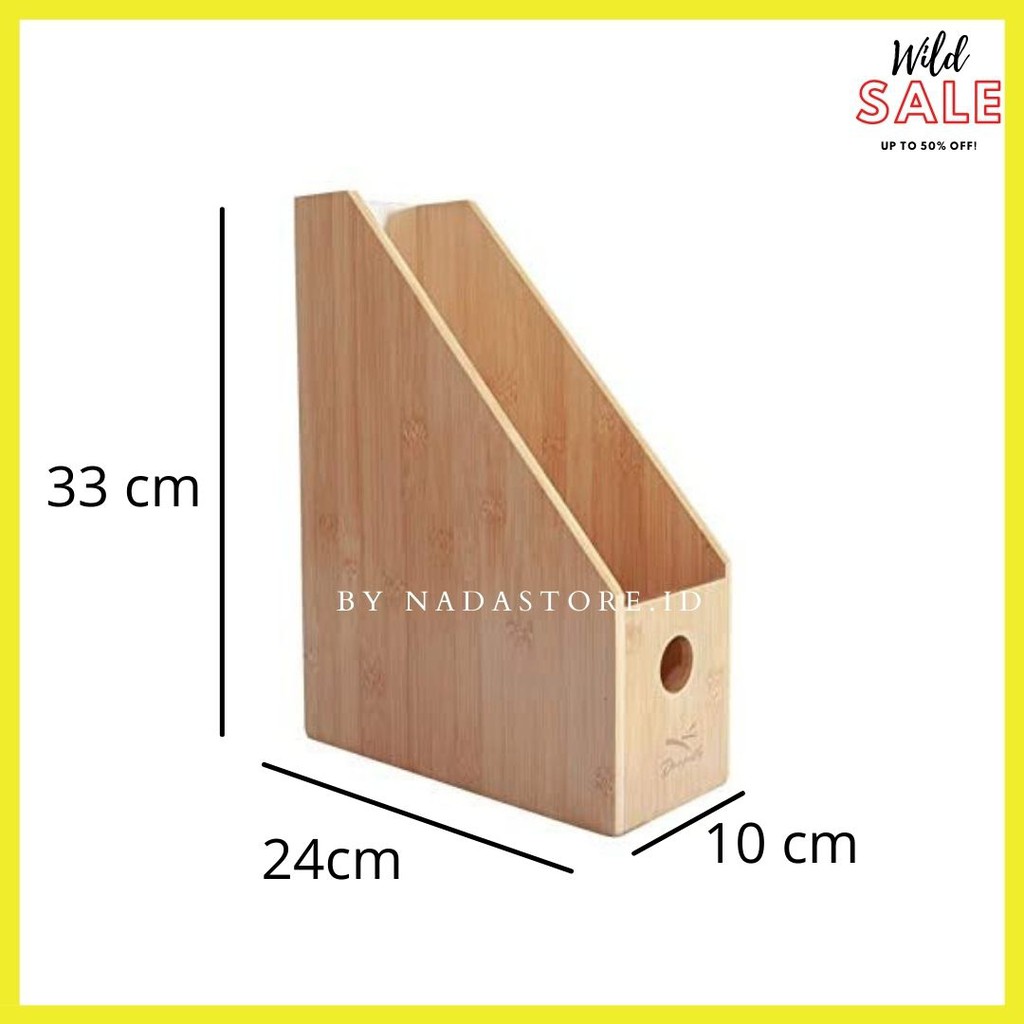 Jual Bamboo Magazine Box in Natural Handmade by Nadastore Code W-013 ...