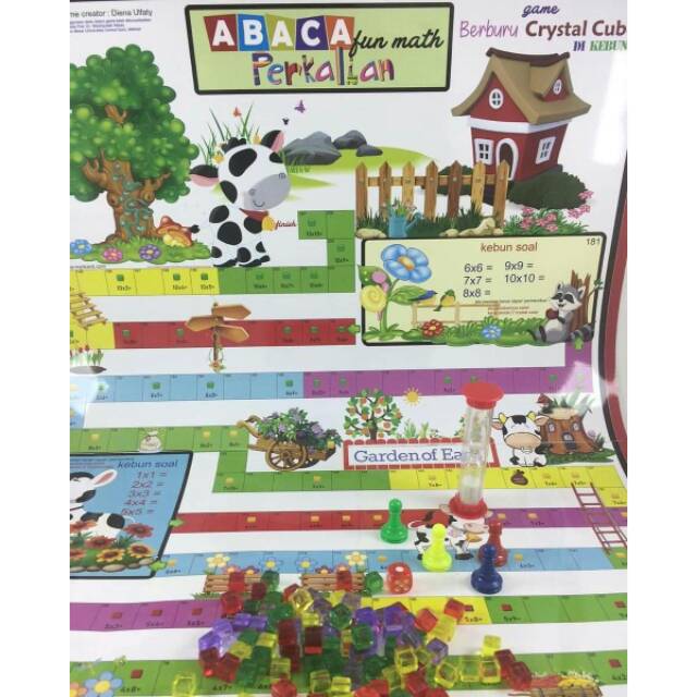 Jual Abaca Fun Math perkalian | Shopee Indonesia