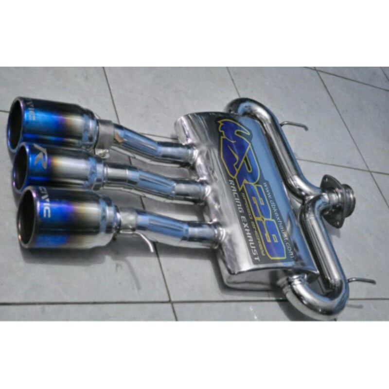 Jual KNALPOT CIVIC TURBO type R Bolt on exhaust gotrku 1848wo | Shopee ...