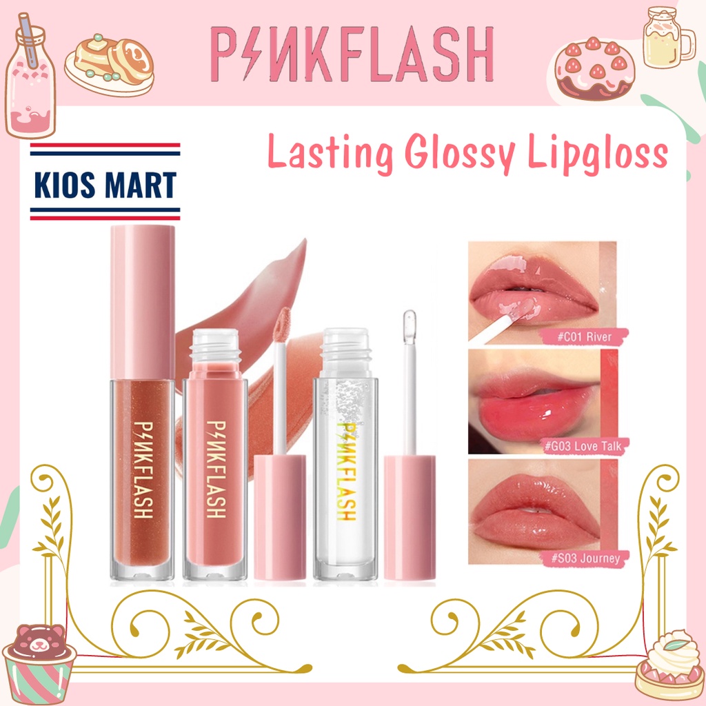 Jual Pinkflash Oh My Gloss Lasting Glossy Lipgloss Shopee Indonesia