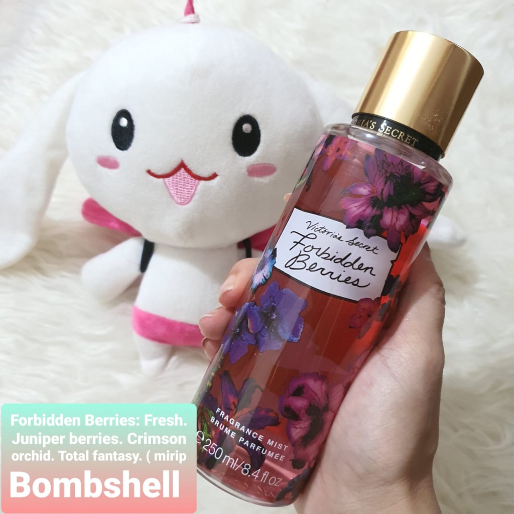 Jual Victoria Secret FORBIDDEN BERRIES Body Mist 250ml Shopee - Main Image