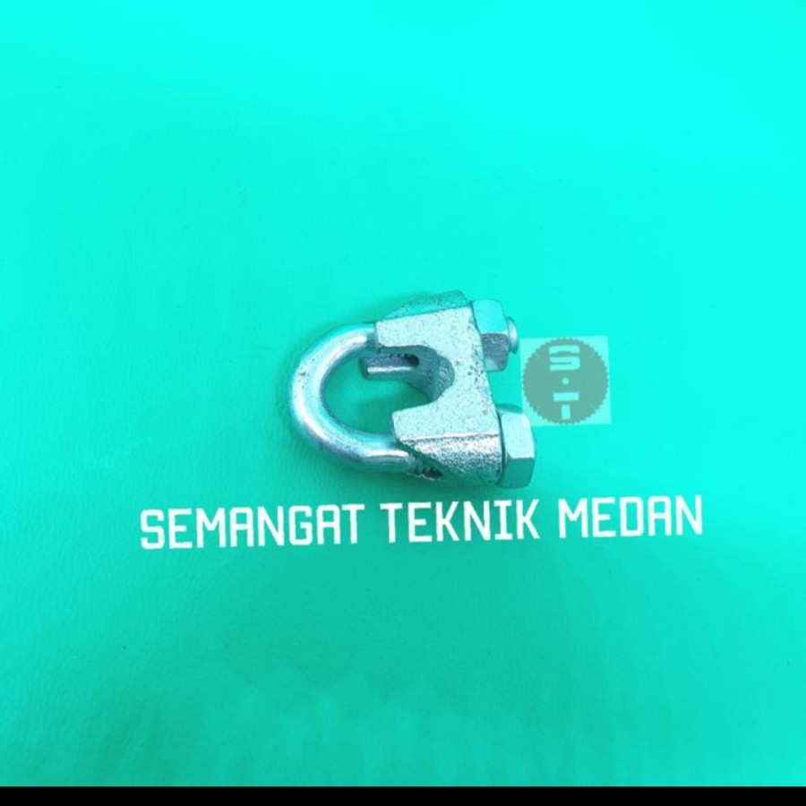 Jual M16 KLEM PENGIKAT KABEL SLING WIRE ROPE CLAMP BASIC BIASA M 16 ...