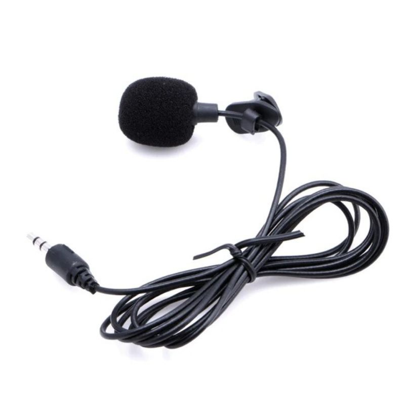 Jual Beli.Yu Microphone With Clip On 3.5mm Mic External Smartphone ...