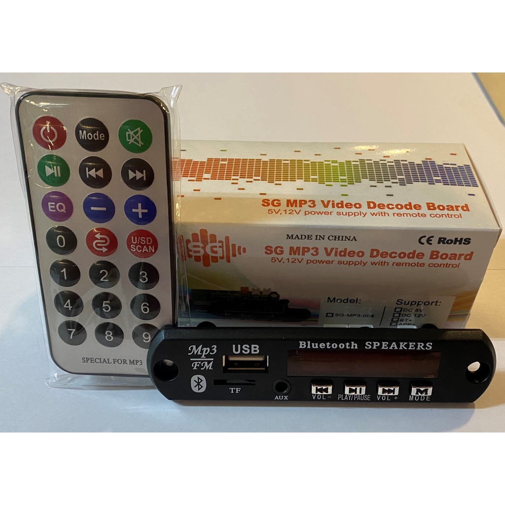 Jual Module KIT MP3 Player Bluetooth Lengkap 1 Set JQD098BT Shopee