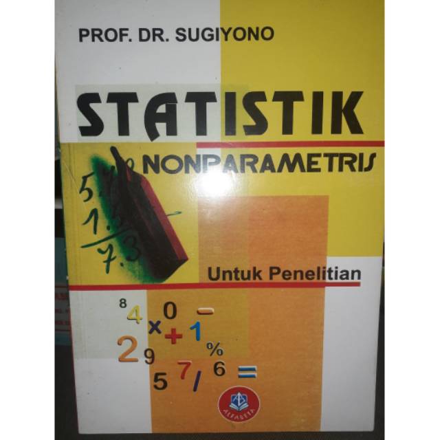 Jual Buku Statistik Nonparametris Untuk Penelitian | Shopee Indonesia