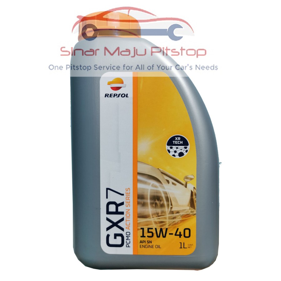 Jual Repsol GXR 7 SAE 15W-40 API SN - Pelumas Oli Mesin Mobil Bensin 1 ...