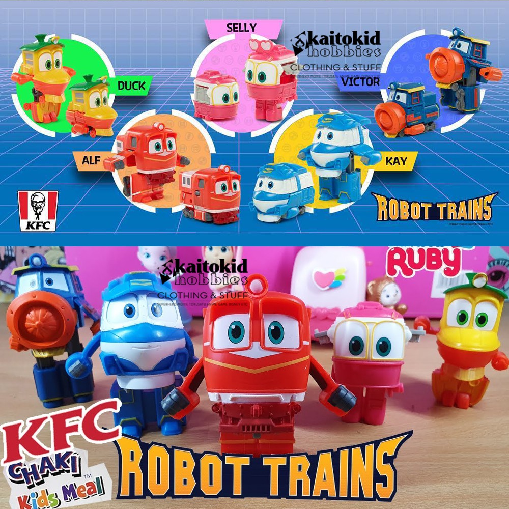 Jual Mainan KFC ROBOT TRAIN Chaki Meal | Shopee Indonesia