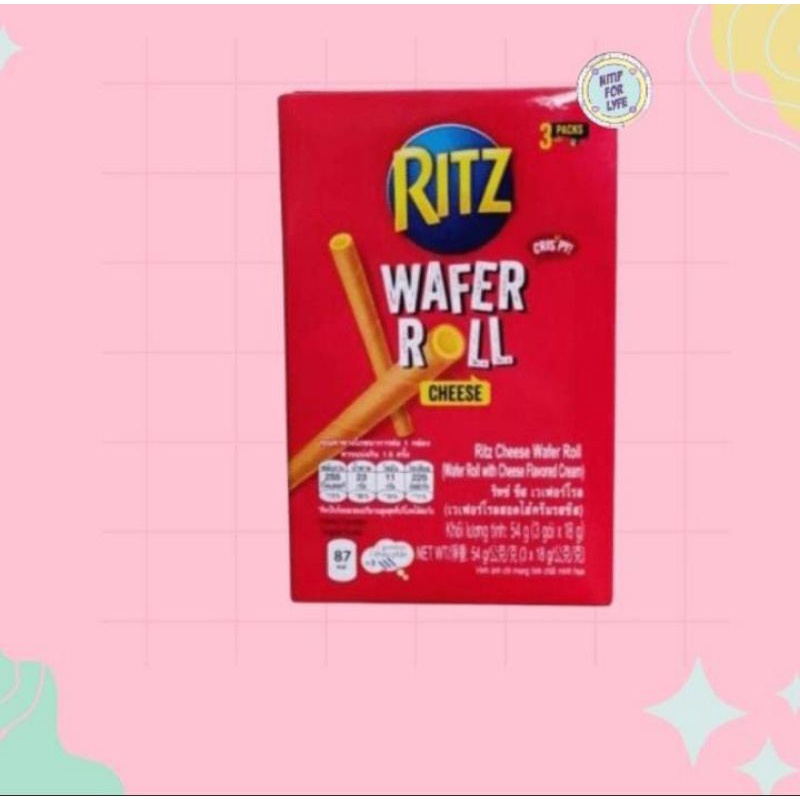 Jual RITZ WAFER ROLL CHESEE 100gr | Shopee Indonesia