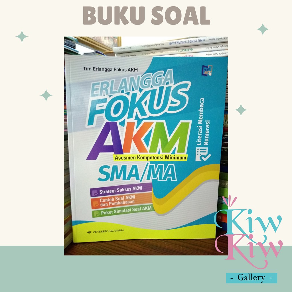 Jual Buku Erlangga Fokus AKM SMA MA - Penerbit Erlangga | Shopee Indonesia