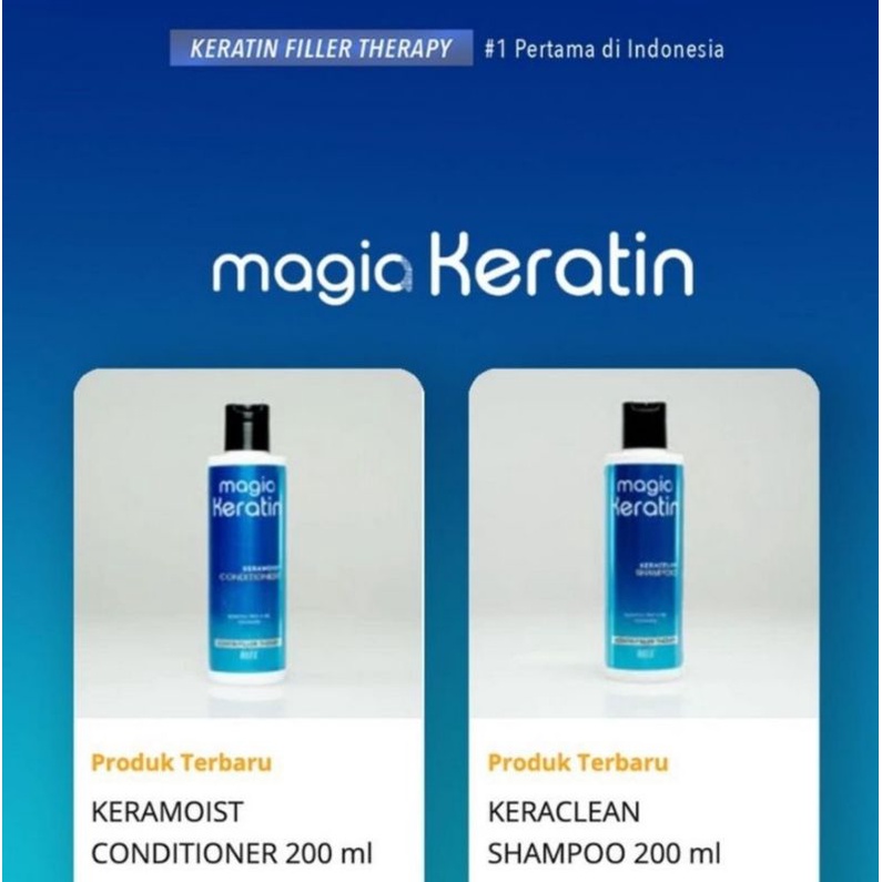 Jual INAURA Magia Keratin Shampoo & Conditioner (PAKET BUNDLING ...