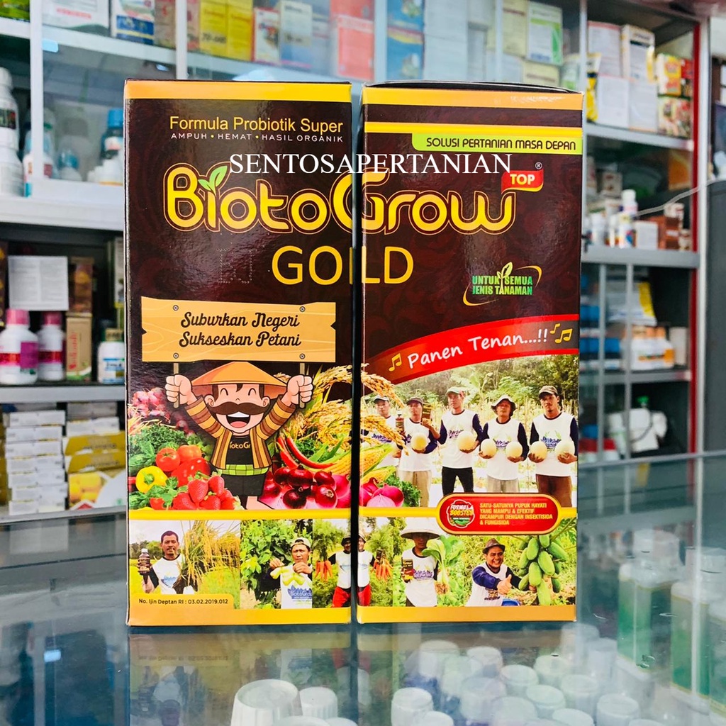 Jual pupuk organik cair BIOTOGROW GOLD 1liter | Shopee Indonesia
