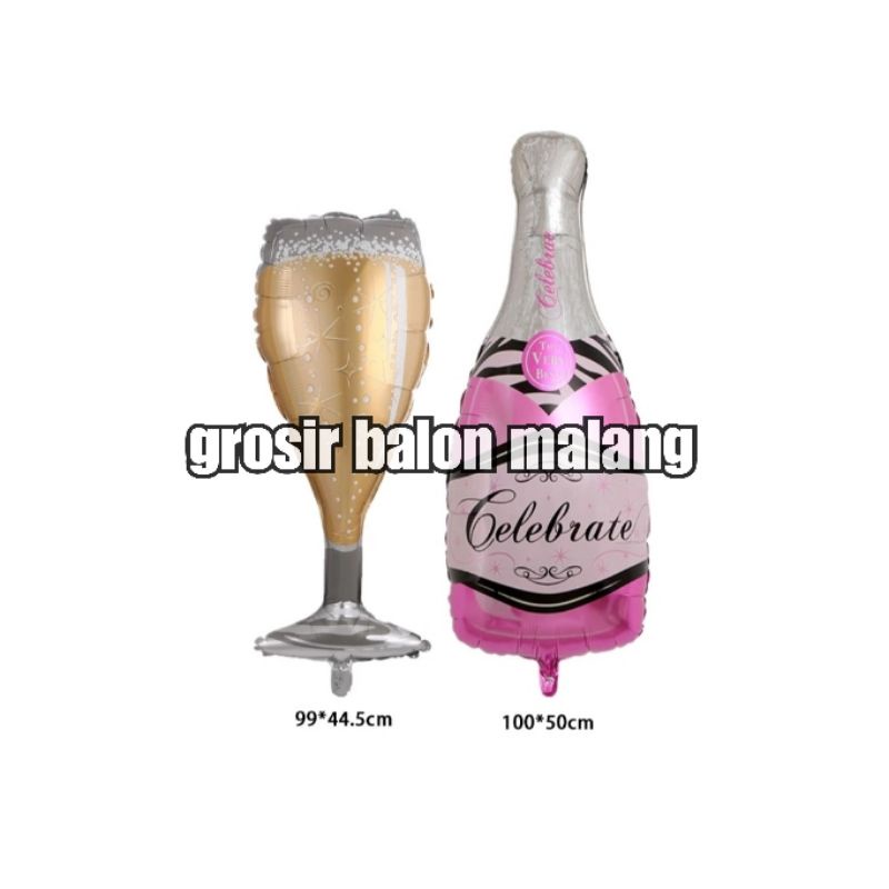 Jual Balon Gelas dan Botol wine jumbo | Shopee Indonesia