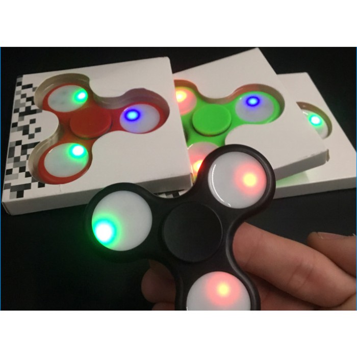 Jual LED SPINNER / Fidget Spinner Lampu LED packing Kotak Dus MURAH ...