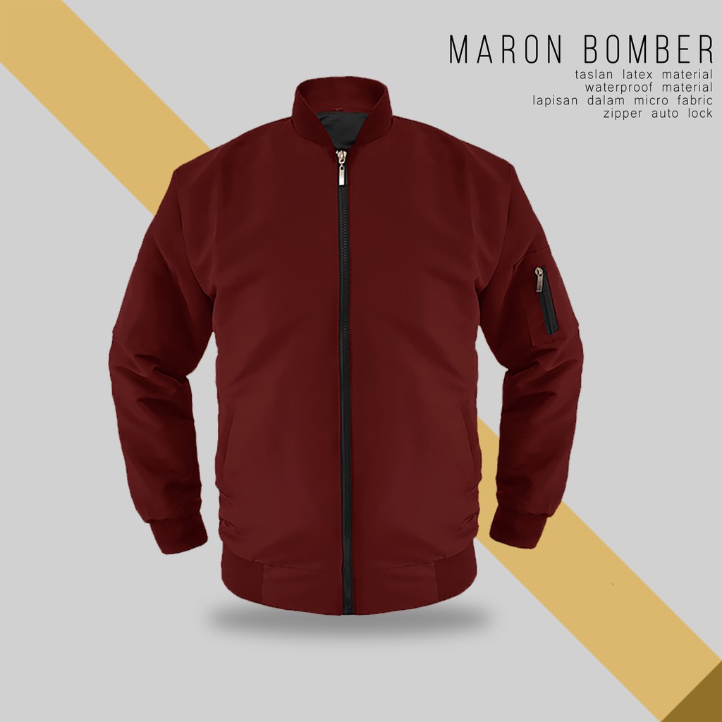0250~Nylon TASLAN Bomber with Flap Pockets