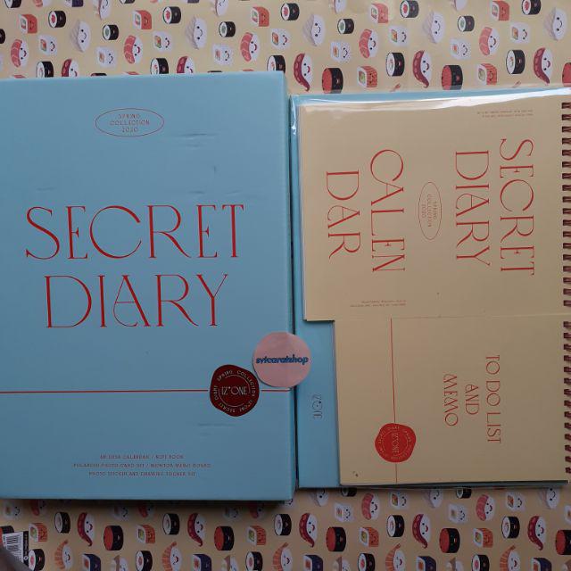 Jual (READY STOCK) IZONE SECRET DIARY SPRING COLLECTION CALENDAR ...