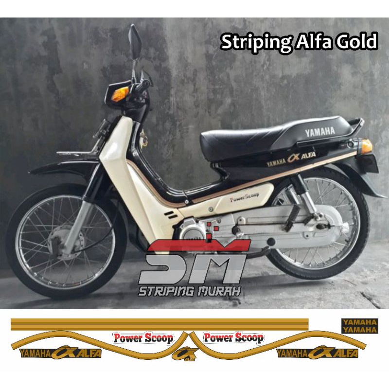 Jual STRIPING ALFA GOLD MURAH | Shopee Indonesia