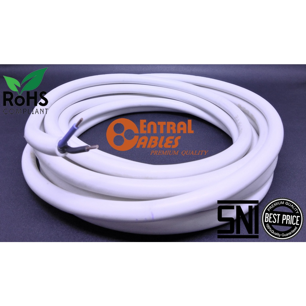 Jual SNI Central Kabel Listrik NYM 2x2 5 Sqmm 500V 50M NYM 2x2 5mm NYM 2X2 5 NYM 2x2 5mm