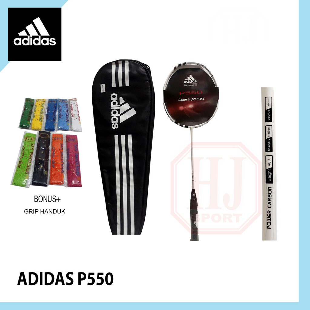 Adidas p550 cheap badminton racket