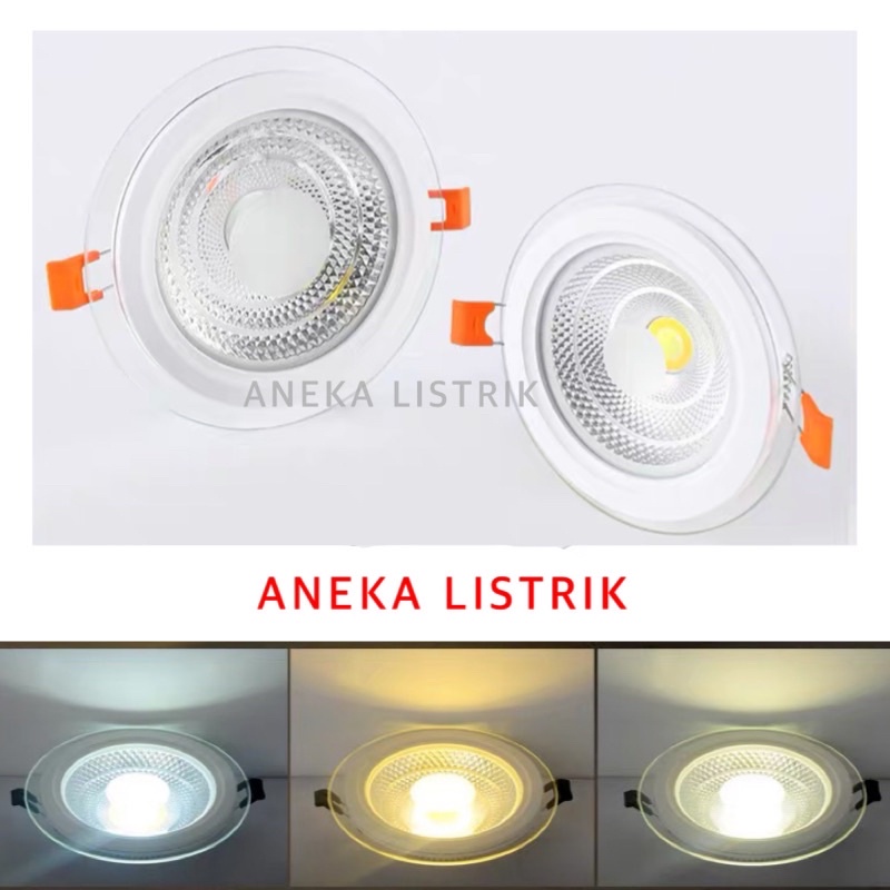 Jual Lampu Downlight Led Cob Warna W W Putih Kuning Warmwhite Panel Led Lampu Plafon