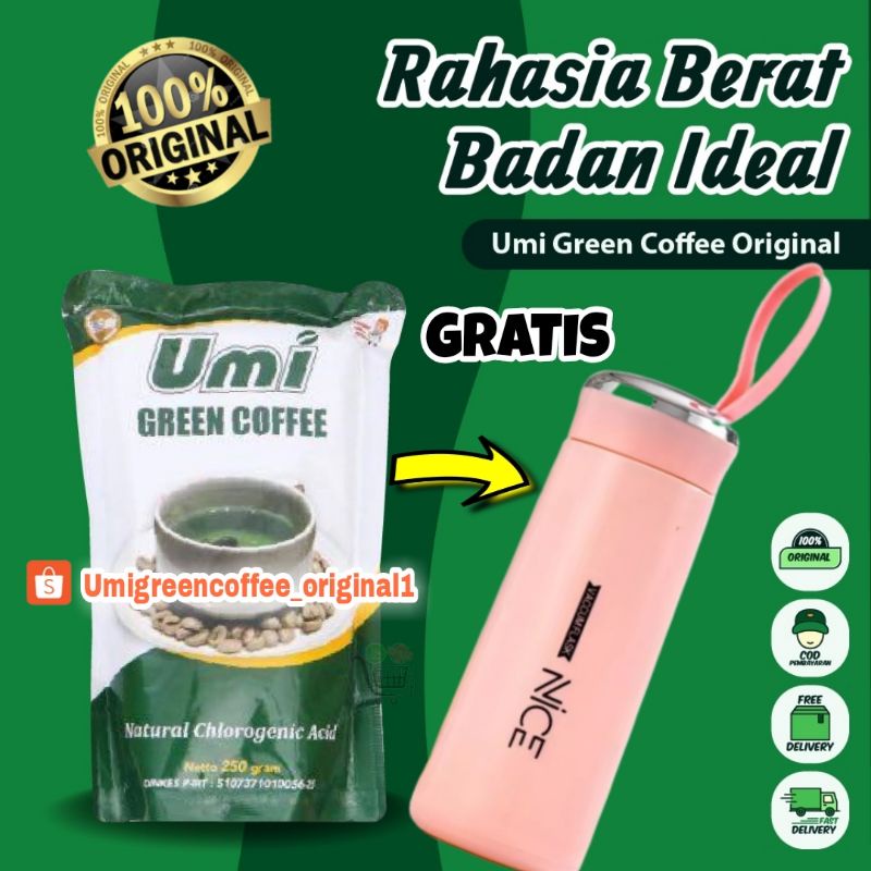 Jual Umi Green Coffee Original Pelangsing Dan Penurun Berat Badan ...