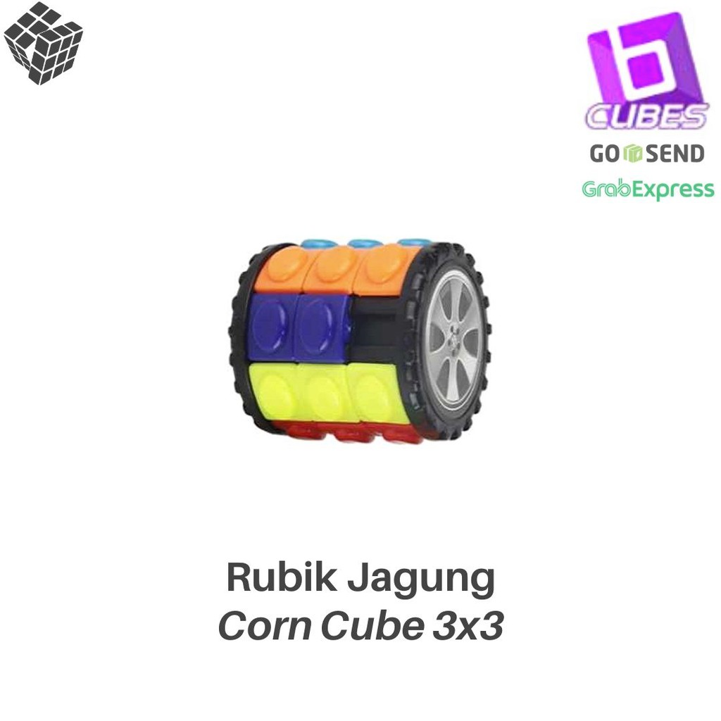 Jual Cube Puzzle - Z Cube 3x3 - Corn Cube - 3x3 - Cube Jagung - ZCube ...