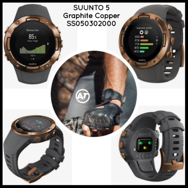 Jual Jam Tangan SUUNTO 5 Graphite Copper ORIGINAL Resmi