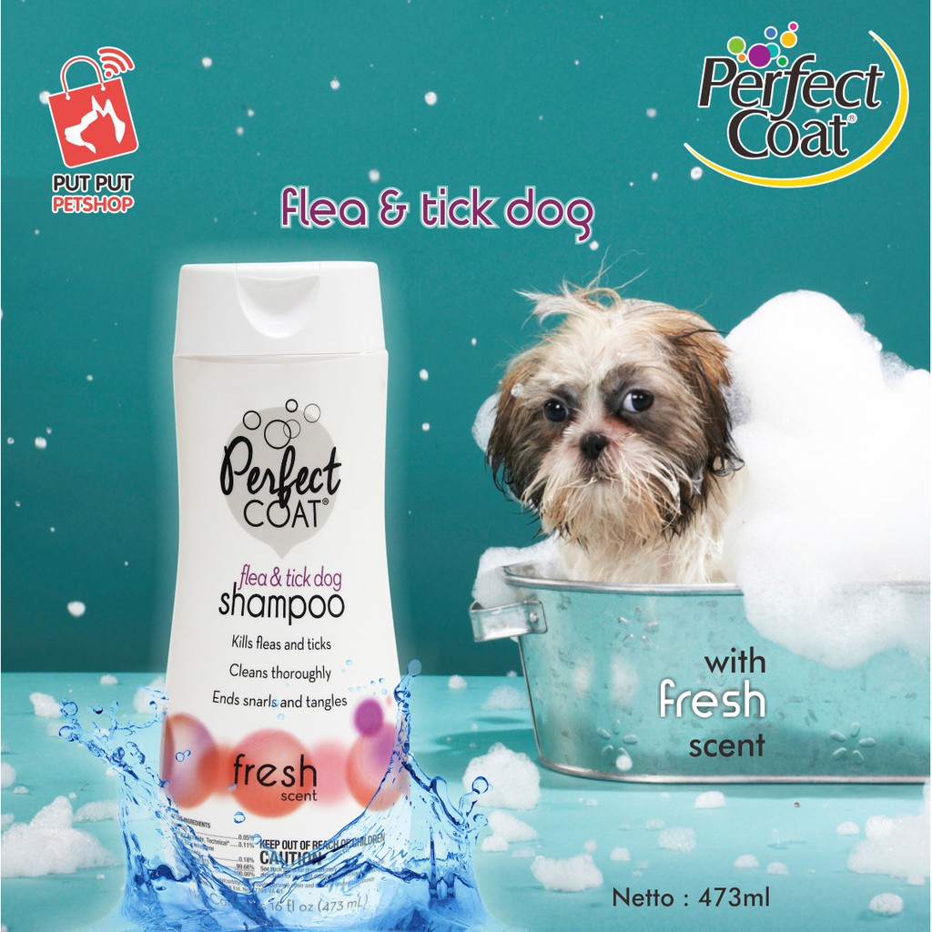 Jual Shampoo Anjing PERFECT COAT shampoo plus conditioner for