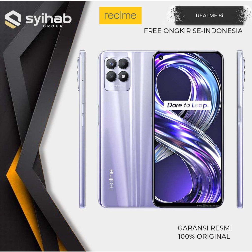 Jual Realme 8i 4/64GB, 6/128GB - Garansi 1 Tahun | Shopee Indonesia