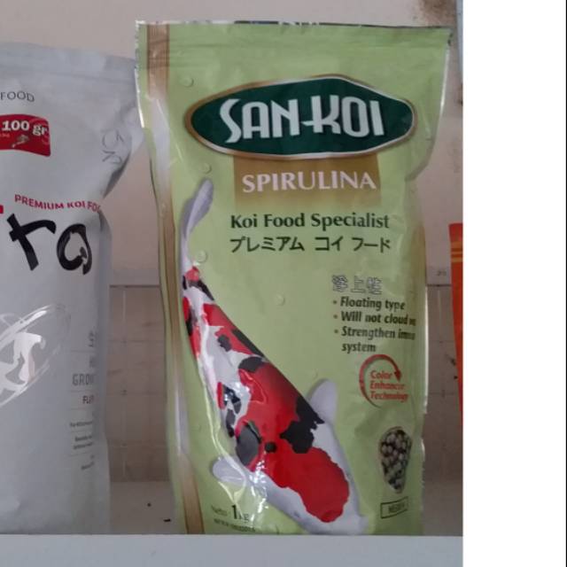 Jual San koi / pakan ikan koi | Shopee Indonesia