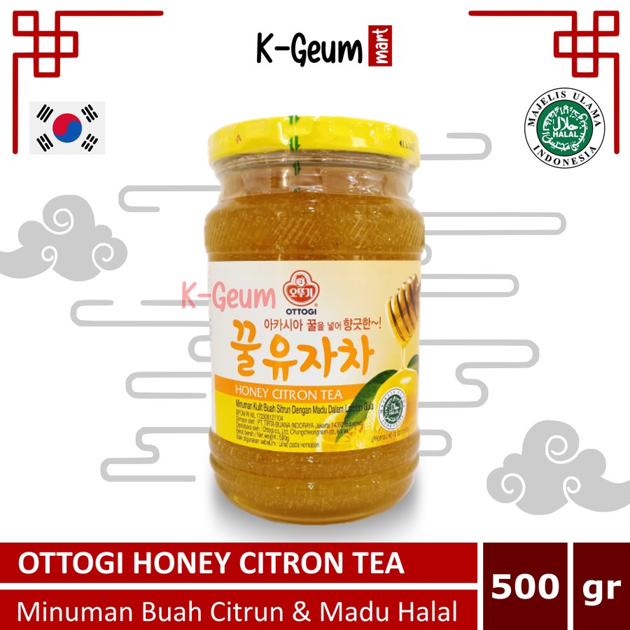 Jual Ottogi Honey Citron Tea Halal Mui Yuzu Korea Yujacha Honey 500 Gram Shopee Indonesia 6605