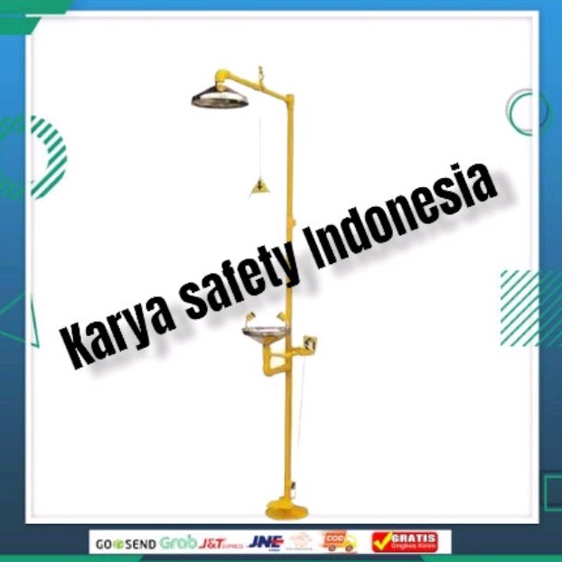 Jual EMERGENCY SHOWER EYEWASH UNICARE/EMERGENCY EYEWASH ORIGINAL MURAH