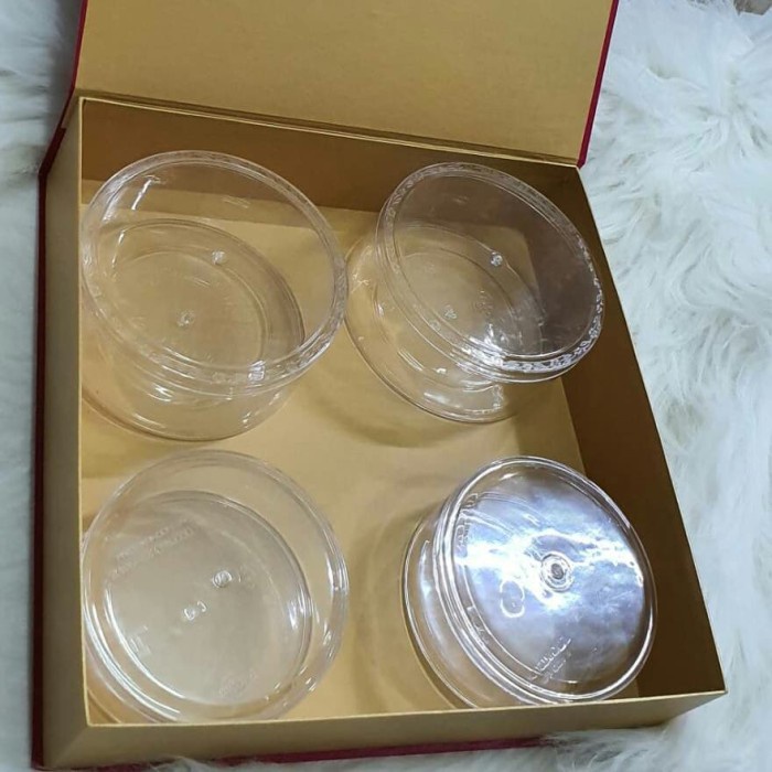 Jual box magnet dasi 25x25x5.5cm/ kotak kue kering 4x250gr | Shopee ...