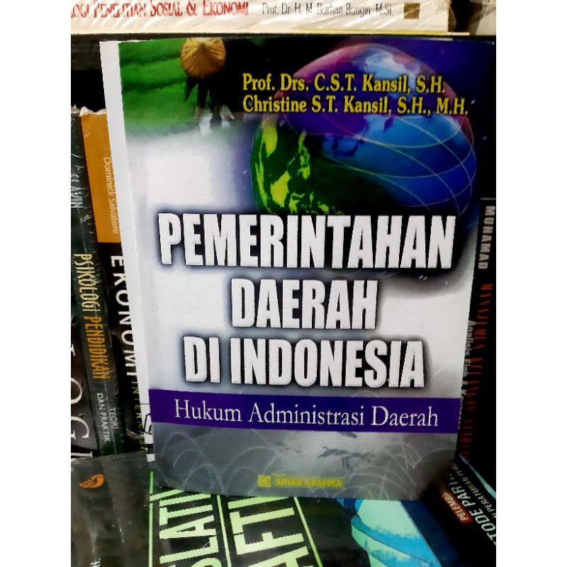 Jual Buku PEMERINTAHAN DAERAH DI INDONESIA (Hukum Administrasi Daerah ...