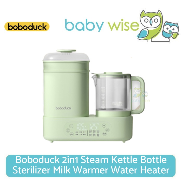 Jual Boboduck 2in1 Steam Kettle Bottle Sterilizer Milk Warmer Water