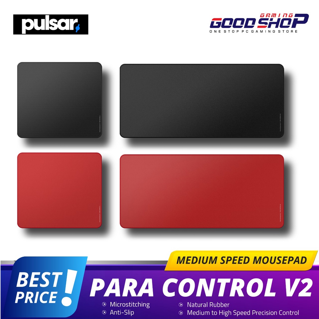 Jual Pulsar PARA CONTROL V2 (Medium Speed) - Gaming Mousepad | Shopee ...