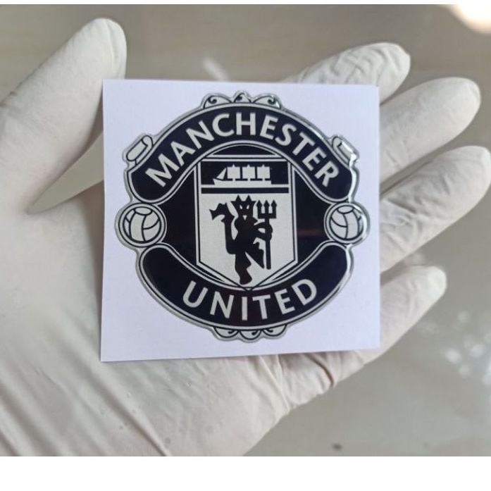 Jual Emblem stiker MU Manchester United Hitam | Shopee Indonesia
