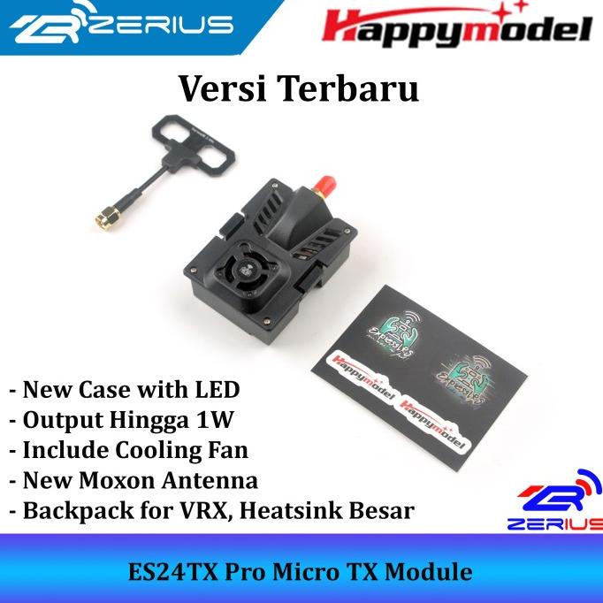 Jual Happymodel ES24TX Pro 2.4G 1000mW ExpressLRS ELRS Micro TX Module Fan I.21901501