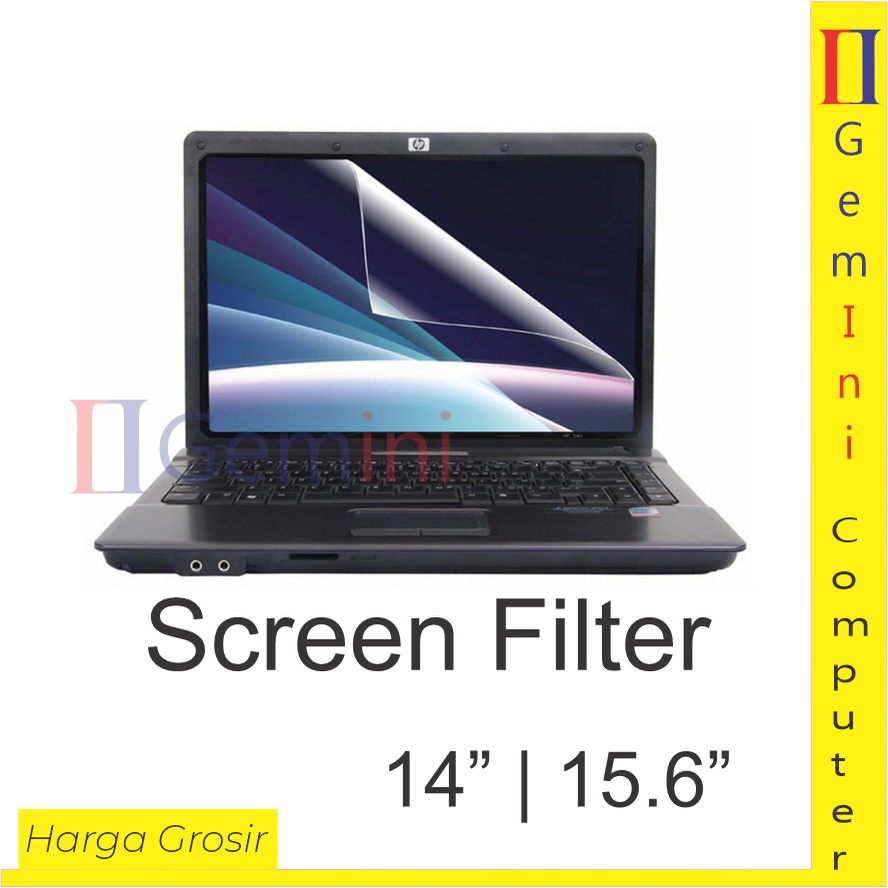 Jual SCREEN PROTECTOR 14 Inch 15,6 INCH LAPTOP SCREEN FILLTER GUARD