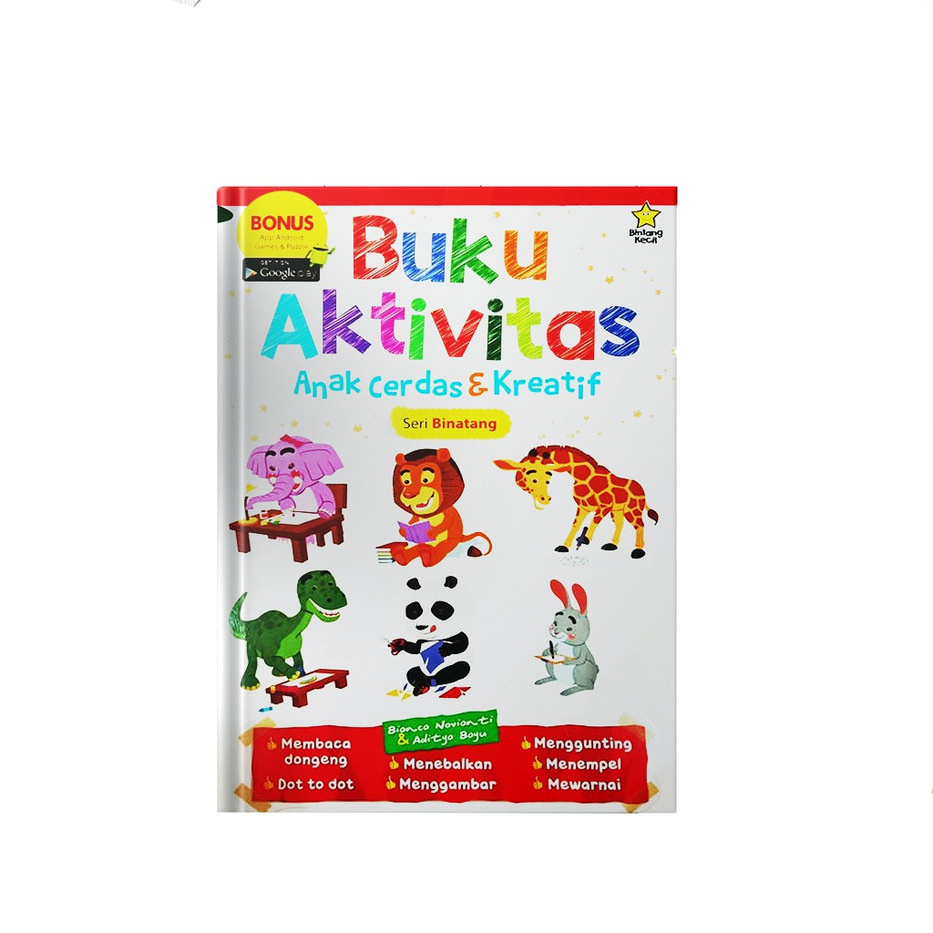 Jual BUKU ANAK TK PAUD BUKU AKTIVITAS ANAK CERDAS & KREATIF: SERI ...