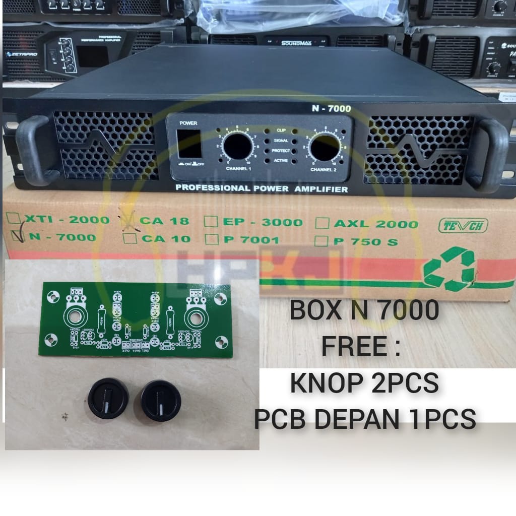 Jual BOX POWER AMPLIFIER 2channel N 7000 Box power amplifier 2u N7000
